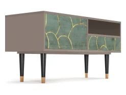 Outlet Mueble de TV - 115х59х48 cm - T3 - Magnificent Water Lily, Latte Bege