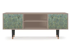 Móvel De Tv* Mueble de TV - 170х69х48 cm - T2 - Magnificent Water Lily, Latte Bege