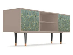 Móvel De Tv* Mueble de TV - 170х69х48 cm - T2 - Magnificent Water Lily, Latte Bege