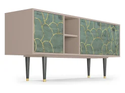 Mueble de TV - 150х69х41 cm - T5 - Magnificent Water Lily, Latte Bege