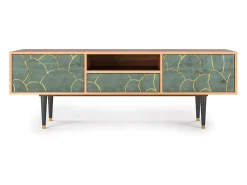 Online Mueble de TV - 170х59х41 cm - T6 - Magnificent Water Lily, Nogueira Castanho