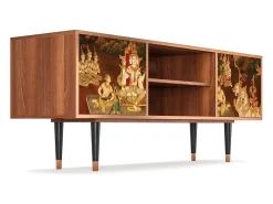 Hot Mueble de TV - 170х69х48 cm - T2 - Malyavan, Nogueira Castanho