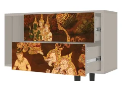 Hot Mueble de TV - 170х69х48 cm - T1 - Malyavan, Areia Bege