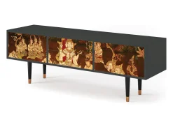 Discount Mueble de TV - 170х59х48 cm - T4 - Malyavan, Antracite Cinza antracite