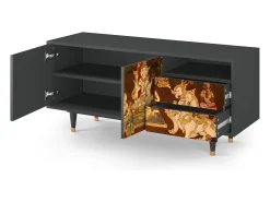 Mueble de TV - 125х56х41 cm - T7 - Malyavan, Antracite^ Móvel De Tv