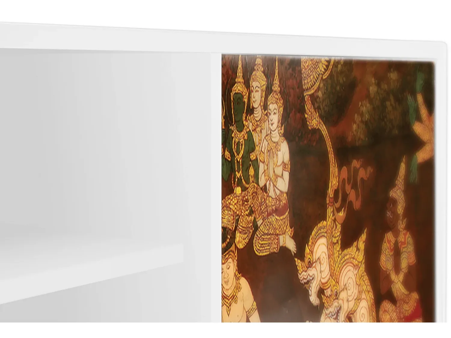 Discount Mueble de TV - 170х69х48 cm - T2 - Malyavan, Branco Bege