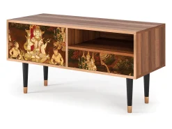 Mueble de TV - 115х59х48 cm - T3 - Malyavan, Nogueira^ Móvel De Tv
