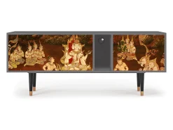 Mueble de TV - 170х69х48 cm - T1 - Malyavan, Cinza^ Móvel De Tv