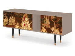 Móvel De Tv| Mueble de TV - 170х69х48 cm - T1 - Malyavan, Latte Bege