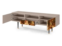 Móvel De Tv* Mueble de TV - 170х59х41 cm - T6 - Malyavan, Latte Bege