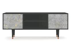 Mueble de TV - 170х69х48 cm - T2 - Mariana Trench, Antracite^ Móvel De Tv