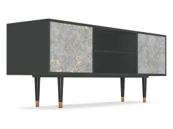 Mueble de TV - 170х69х48 cm - T2 - Mariana Trench, Antracite^ Móvel De Tv