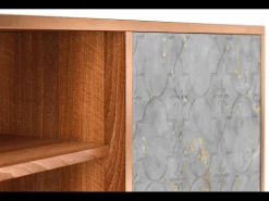 Móvel De Tv* Mueble de TV - 170х69х48 cm - T2 - Mariana Trench, Nogueira Castanho