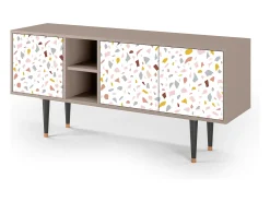New Mueble de TV - 150х69х41 cm - T5 - Marmelade Cheese, Latte Bege