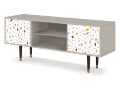 Móvel De Tv| Mueble de TV - 170х69х48 cm - T2 - Marmelade Cheese, Areia Bege
