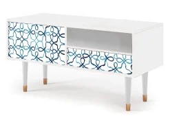 Sale Mueble de TV - 115х59х48 cm - T3 - Marine Strings, Branco Bege