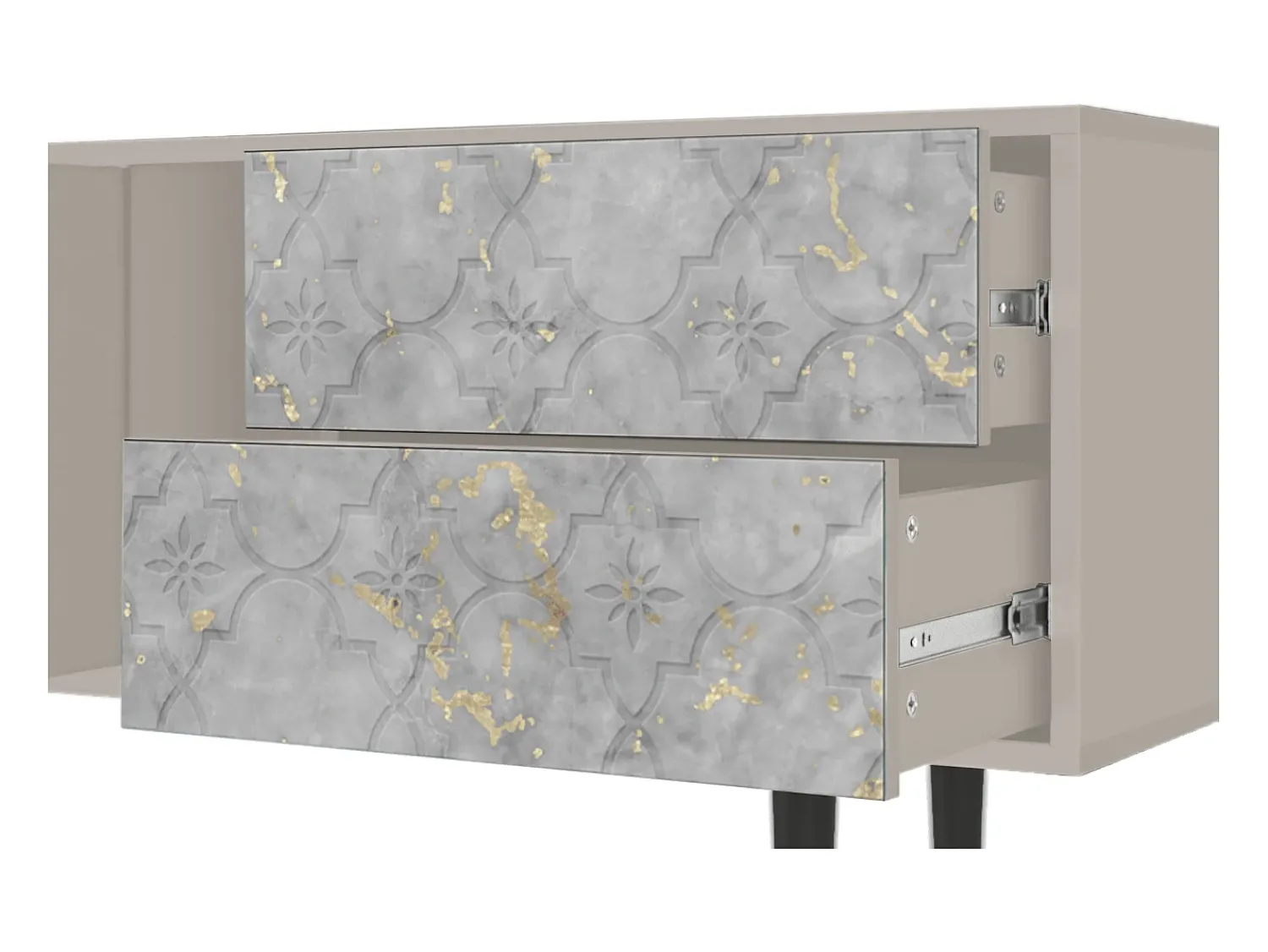Mueble de TV - 170х69х48 cm - T1 - Mariana Trench, Areia^ Móvel De Tv