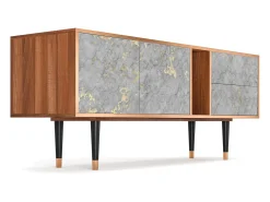 Outlet Mueble de TV - 170х69х48 cm - T1 - Mariana Trench, Nogueira Castanho
