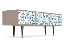 Móvel De Tv| Mueble de TV - 170х59х48 cm - T4 - Marine Strings, Latte Bege