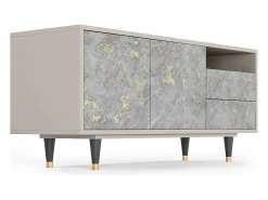 Mueble de TV - 125х56х41 cm - T7 - Mariana Trench, Areia^ Móvel De Tv