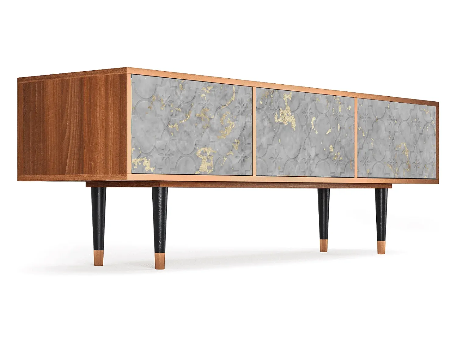 Mueble de TV - 170х59х48 cm - T4 - Mariana Trench, Nogueira^ Móvel De Tv