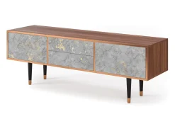 Mueble de TV - 170х59х48 cm - T4 - Mariana Trench, Nogueira^ Móvel De Tv
