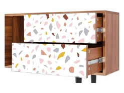 Mueble de TV - 170х69х48 cm - T1 - Marmelade Cheese, Nogueira^ Móvel De Tv