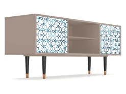 Móvel De Tv| Mueble de TV - 170х69х48 cm - T2 - Marine Strings, Latte Bege