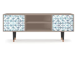 Móvel De Tv| Mueble de TV - 170х69х48 cm - T2 - Marine Strings, Latte Bege