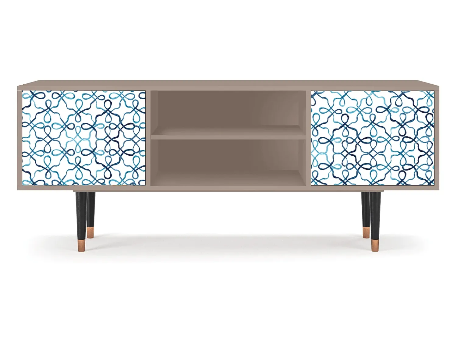 Móvel De Tv| Mueble de TV - 170х69х48 cm - T2 - Marine Strings, Latte Bege