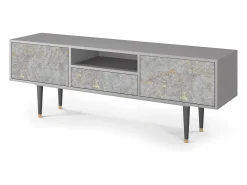 Móvel De Tv* Mueble de TV - 170х59х41 cm - T6 - Mariana Trench, Cinza Cinzento