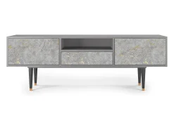Móvel De Tv* Mueble de TV - 170х59х41 cm - T6 - Mariana Trench, Cinza Cinzento