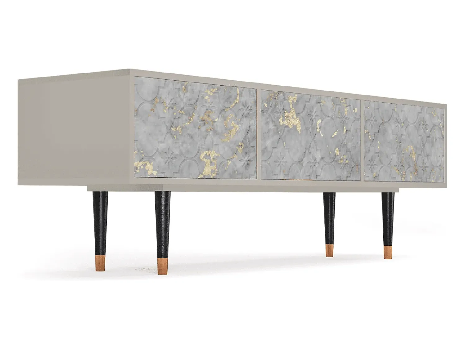 Hot Mueble de TV - 170х59х48 cm - T4 - Mariana Trench, Areia Bege