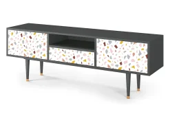 Mueble de TV - 170х59х41 cm - T6 - Marmelade Cheese, Antracite Cinza antracite