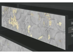 New Mueble de TV - 170х59х48 cm - T4 - Mariana Trench, Antracite Cinza antracite