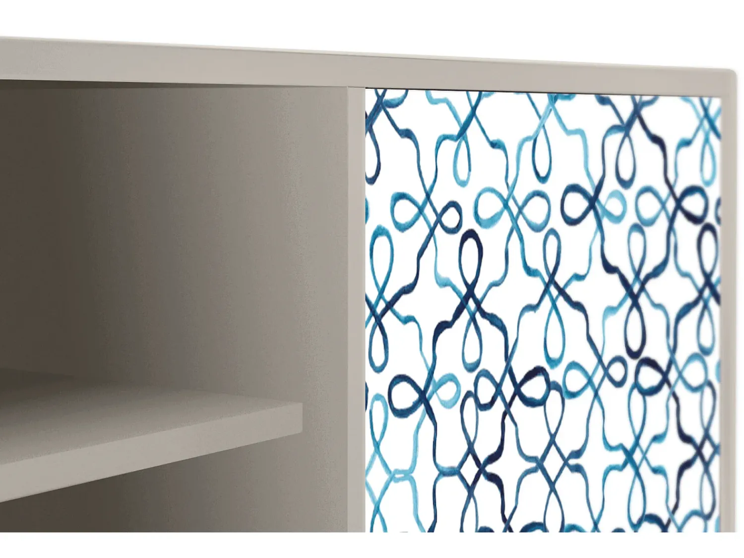Best Mueble de TV - 170х69х48 cm - T2 - Marine Strings, Areia Bege