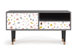 Mueble de TV - 115х59х48 cm - T3 - Marmelade Cheese, Areia^ Móvel De Tv