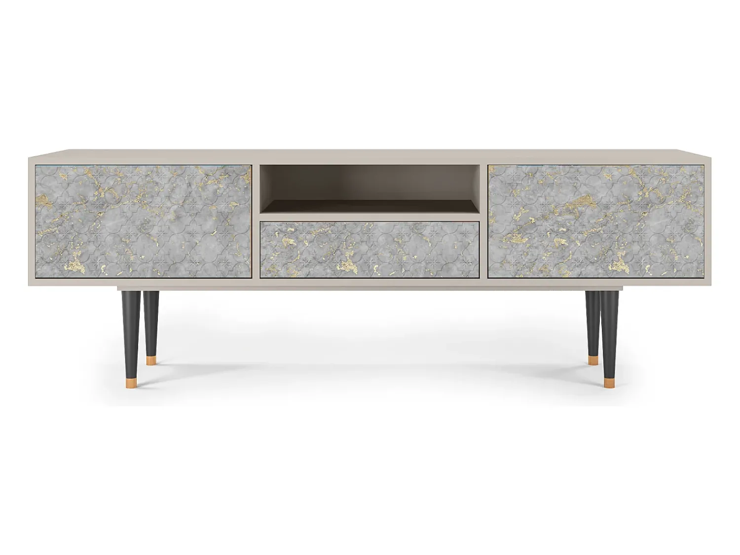 Mueble de TV - 170х59х41 cm - T6 - Mariana Trench, Areia^ Móvel De Tv