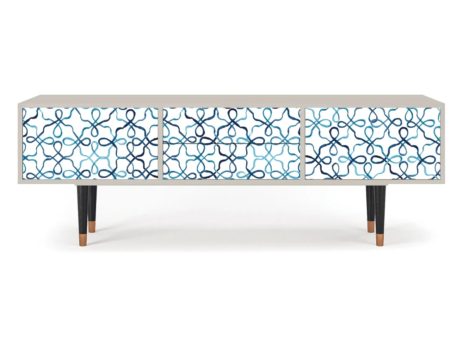 Mueble de TV - 170х59х48 cm - T4 - Marine Strings, Areia^ Móvel De Tv