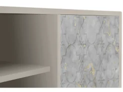 New Mueble de TV - 170х69х48 cm - T2 - Mariana Trench, Areia Bege