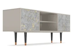 New Mueble de TV - 170х69х48 cm - T2 - Mariana Trench, Areia Bege