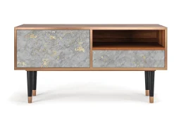 Mueble de TV - 115х59х48 cm - T3 - Mariana Trench, Nogueira^ Móvel De Tv