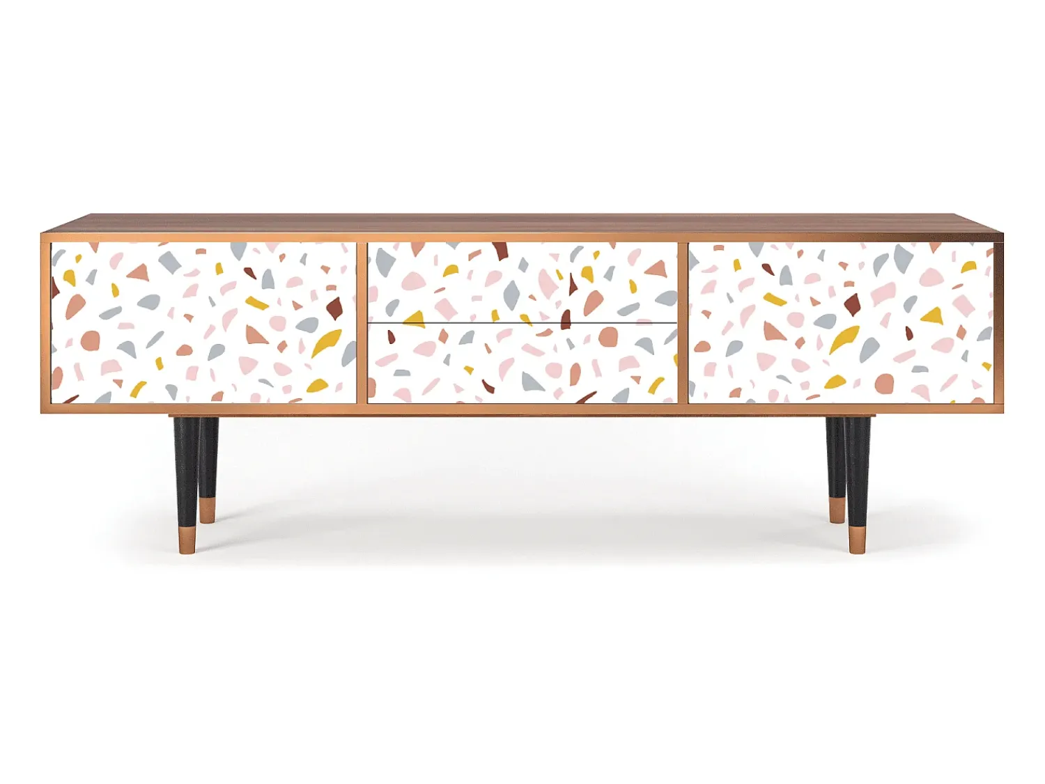 Mueble de TV - 170х59х48 cm - T4 - Marmelade Cheese, Nogueira^ Móvel De Tv