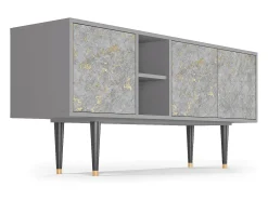 Mueble de TV - 150х69х41 cm - T5 - Mariana Trench, Cinza^ Móvel De Tv