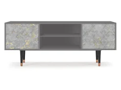 Móvel De Tv* Mueble de TV - 170х69х48 cm - T2 - Mariana Trench, Cinza Cinzento