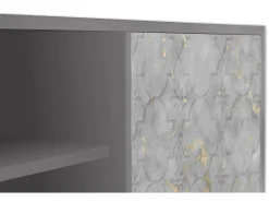 Móvel De Tv* Mueble de TV - 170х69х48 cm - T2 - Mariana Trench, Cinza Cinzento