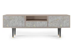 Móvel De Tv| Mueble de TV - 170х59х41 cm - T6 - Mariana Trench, Latte Bege