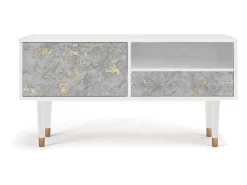Outlet Mueble de TV - 115х59х48 cm - T3 - Mariana Trench, Branco Bege