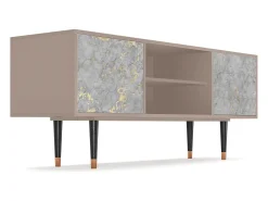 Móvel De Tv| Mueble de TV - 170х69х48 cm - T2 - Mariana Trench, Latte Bege