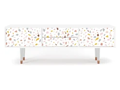 Mueble de TV - 170х59х48 cm - T4 - Marmelade Cheese, Branco^ Móvel De Tv